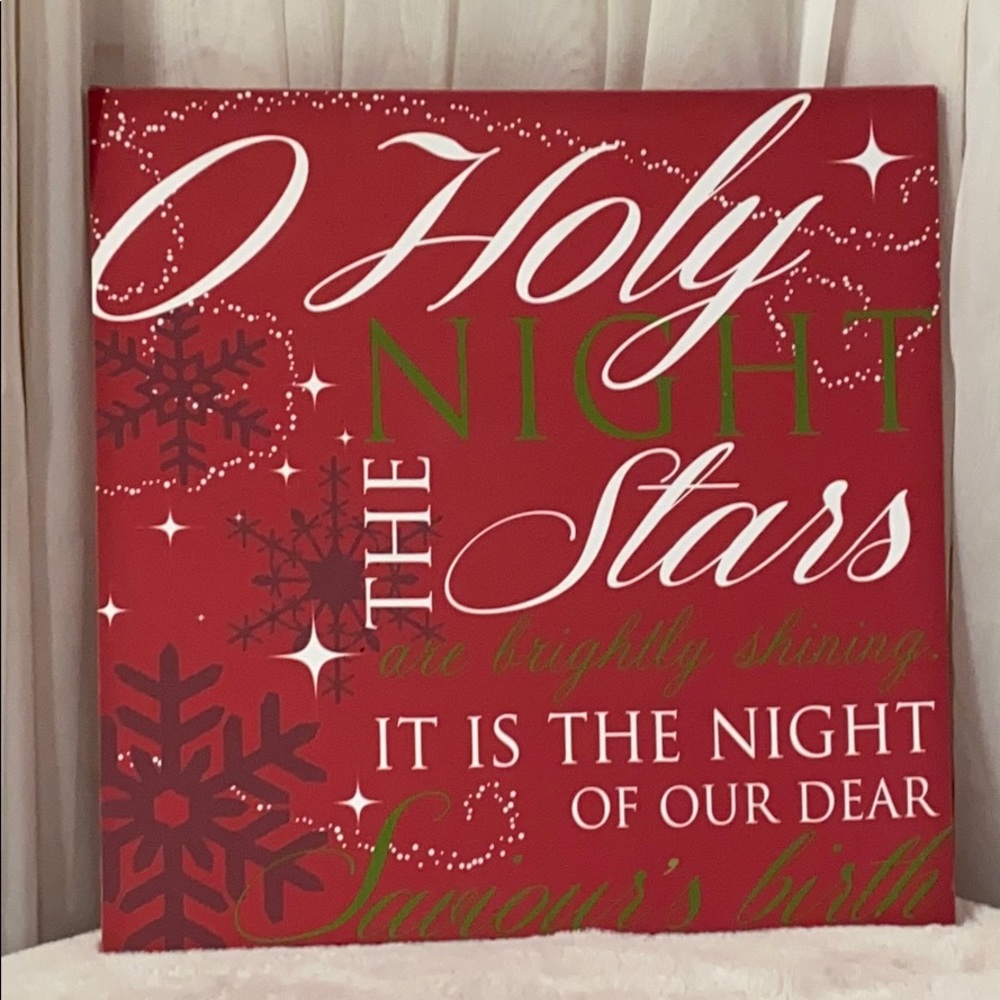 O Holy Night Canvas
